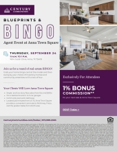 Blueprints & BINGO at Anna Town Square