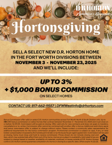 3% Commission + $1K Bonus!