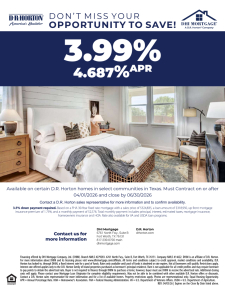 Limited Time Special Interest Rate