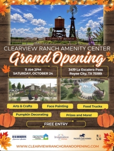 Clearview Ranch Amenity Center Grand Opening