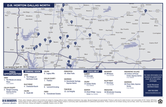 Dallas North Map