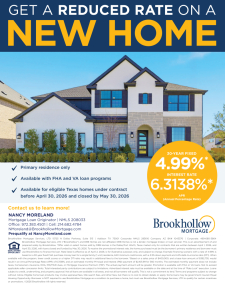 Get a Reduced Rate on a New Home