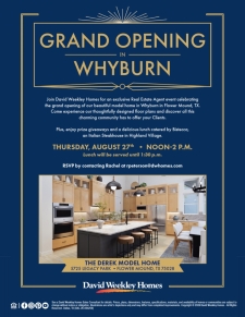 Grand Opening Celebration in Whyburn in Flower Mound