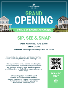 Parks at Foster Crossing Grand Opening