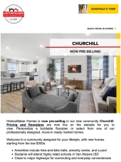 Churchill Now Pre-Selling