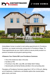Providence Commons: Now Pre-Selling!