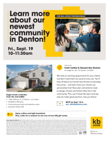 Eagle Creek Information Session in Denton