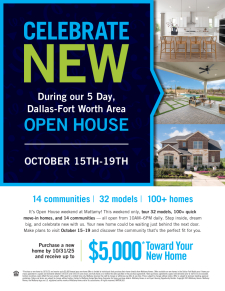 $5,000 Towards A New Home