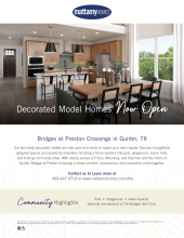 Bridges at Preston Crossings Model Home Now Open