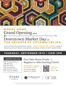 The Heights at Uptown Celina Grand Opening