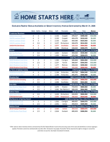 Home Starts Here With Up to $10k Realtor Bonus