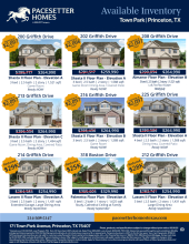 Town Park Available Inventory