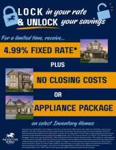 Unlock Your Savings on Select Inventory Homes