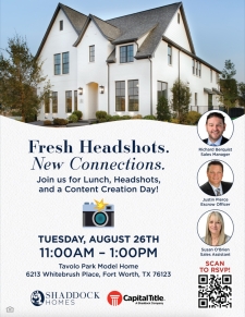 Free Professional Headshots in Tavolo Park
