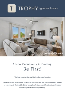 Be First to Know About Haven Ranch