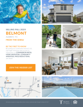 Belmont: Coming Soon to Aubrey!