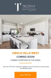 Cibolo Hills West Coming Soon