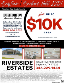 $10K BTSA in Riverside Estates
