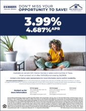 4.99% Rate on Select Homes