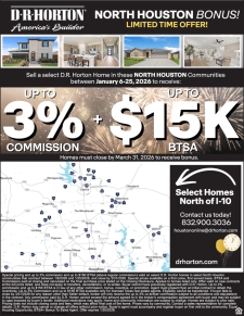 Special Agent Bonus in North Houston