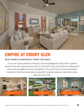 Emory Glen - New Homes in Magnolia from $200s