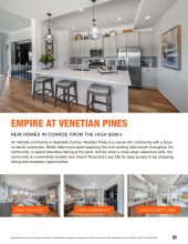 Empire at Venetian Pines: From the high $200's