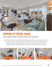 Royal Oaks - New Homes in West Houston from the high $400's