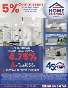 Rates as low as 4.75% and 5% Commission for you!