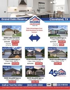 Grand Oaks Reserve Inventory & Low Monthly Payments