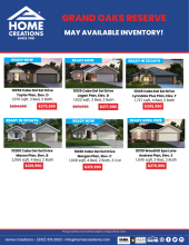 Grand Oaks Reserve Inventory