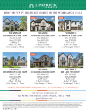 The Woodlands Hills Inventory