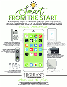 Smart from the start with Highland Homes