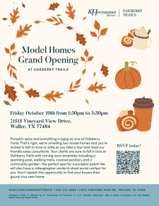 Grand Opening at Oakberry Trails