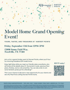 Havrest Pointe Model Home Grand Opening