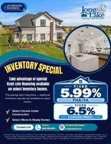 5.99% FHA & 6.5% Conv. Available Now!