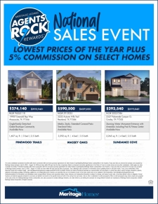 5% Commission on ALL Eligible Homes!