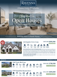 🏡 Come Visit Us This Weekend! Open Houses Await