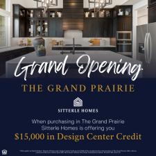 $15K Design Center Credit in The Grand Prairie