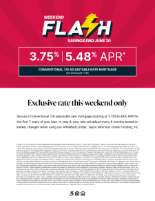 3.75% | 5.48% APR this weekend only!