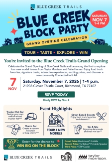 Blue Creek Trails Grand Opening