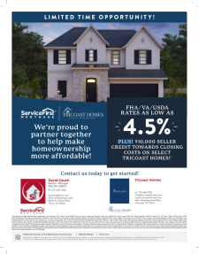 Rates as Low as 4.5%