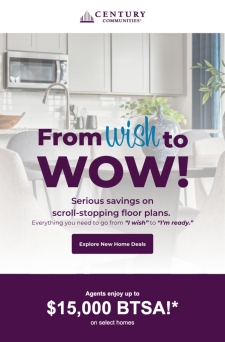 Agent Bonuses Just Got a Boost of Up to $15k, Tour Today!
