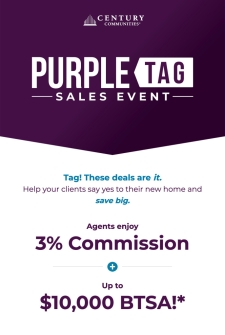 Agents: Don&rsquo;t Miss Purple Tag Sales Event&mdash;$10K Bonuses + 1.875% Rates