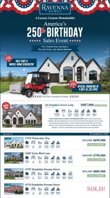 America's 250th Birthday Sales Event!