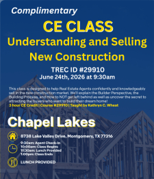 Complimentary CE Class & Lunch at Chapel Lakes!