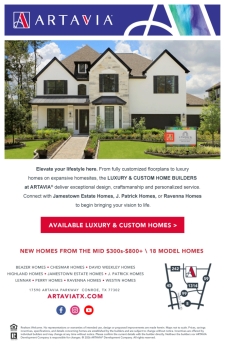 Discover ARTAVIA&rsquo;s Luxury & Custom Builders