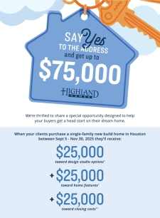 Help Your Buyers Unlock $75,000 in Incentives