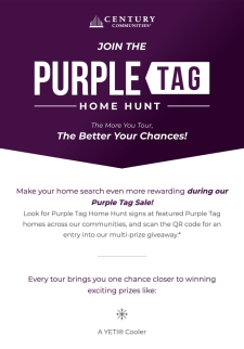 Join the Purple Tag Home Hunt Now and Enter to Win!