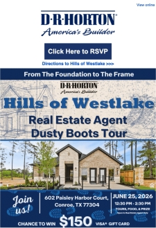 Join us at Hills of Westlake June 25th for our Dusty Boots Tour