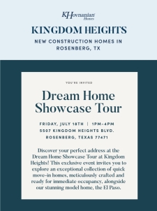 Kingdom Heights Tour Of Homes Event!